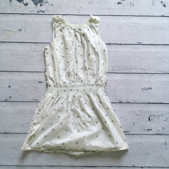 GAP Other - Used great condition GAP kids teal polka dot dress girls size 8 medium